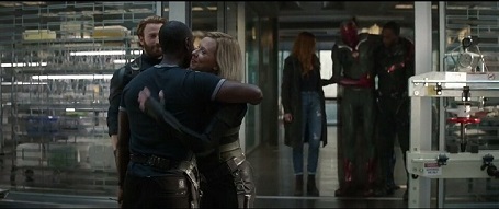 The Avengers meet-up. Well, some of them. Avengers: Infinity War [2018]